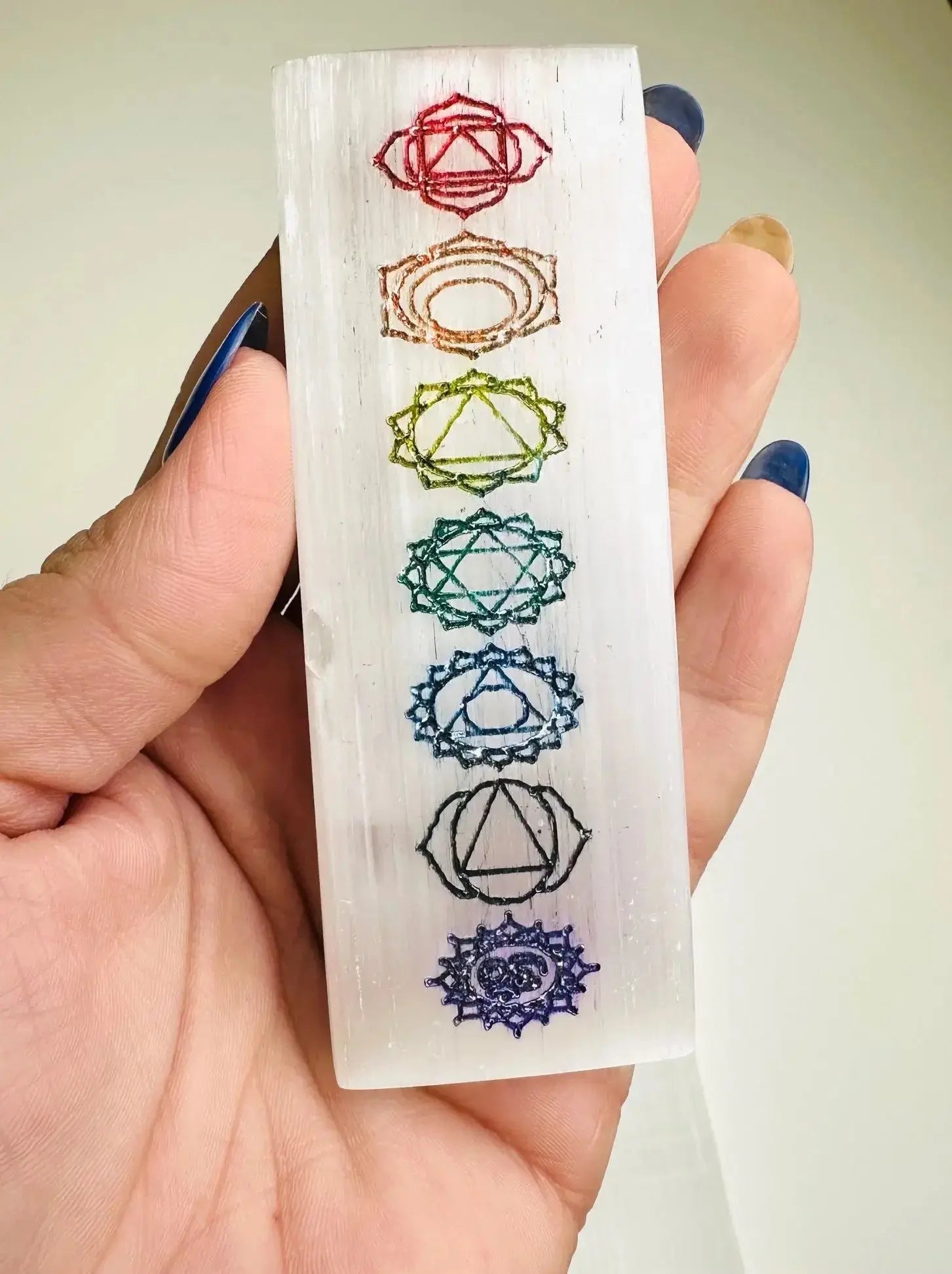 Selentine Chakra Charging Plate - CosmicBlueprint7