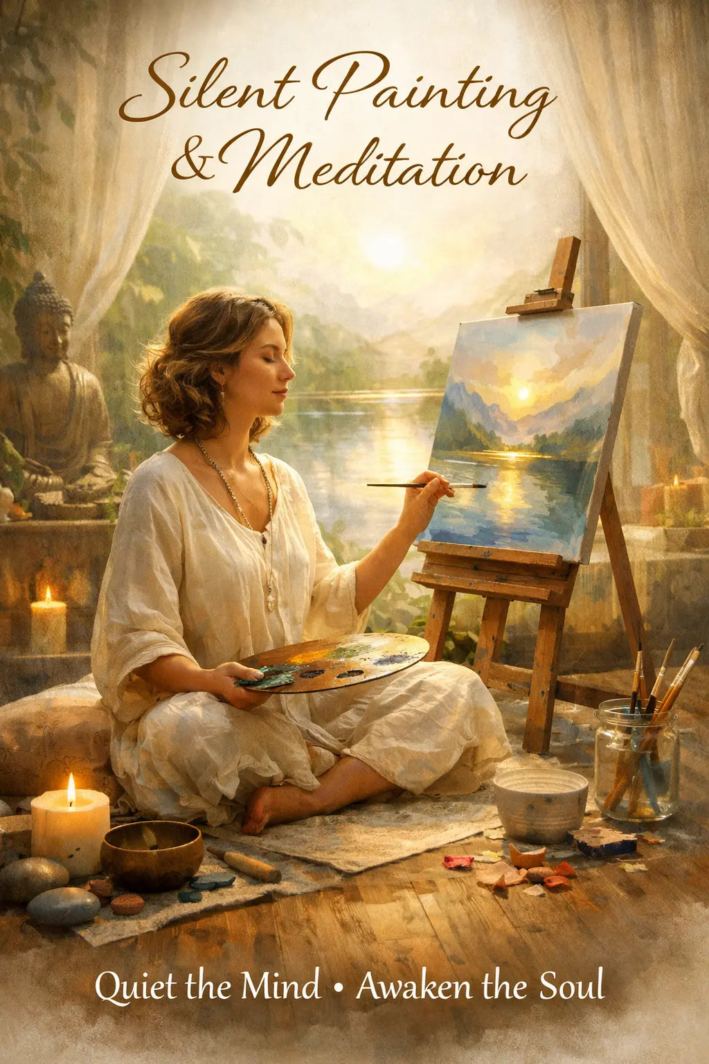 Silent Painting & Meditation – Community Ticket CosmicBlueprint7