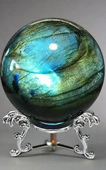 Labradorite Crystal – Stone of Magic & Transformation | Cosmic Blueprint 7™ Labradorite crystal spheres - CosmicBlueprint7