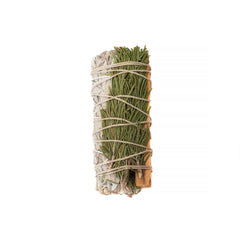 Sarimoire - 4" Sage Wand, Rosemary, and Palo Santo Wrapped Bundle - CosmicBlueprint7