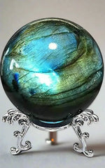 Labradorite Crystal – Stone of Magic & Transformation | Cosmic Blueprint 7™ Labradorite crystal spheres - CosmicBlueprint7
