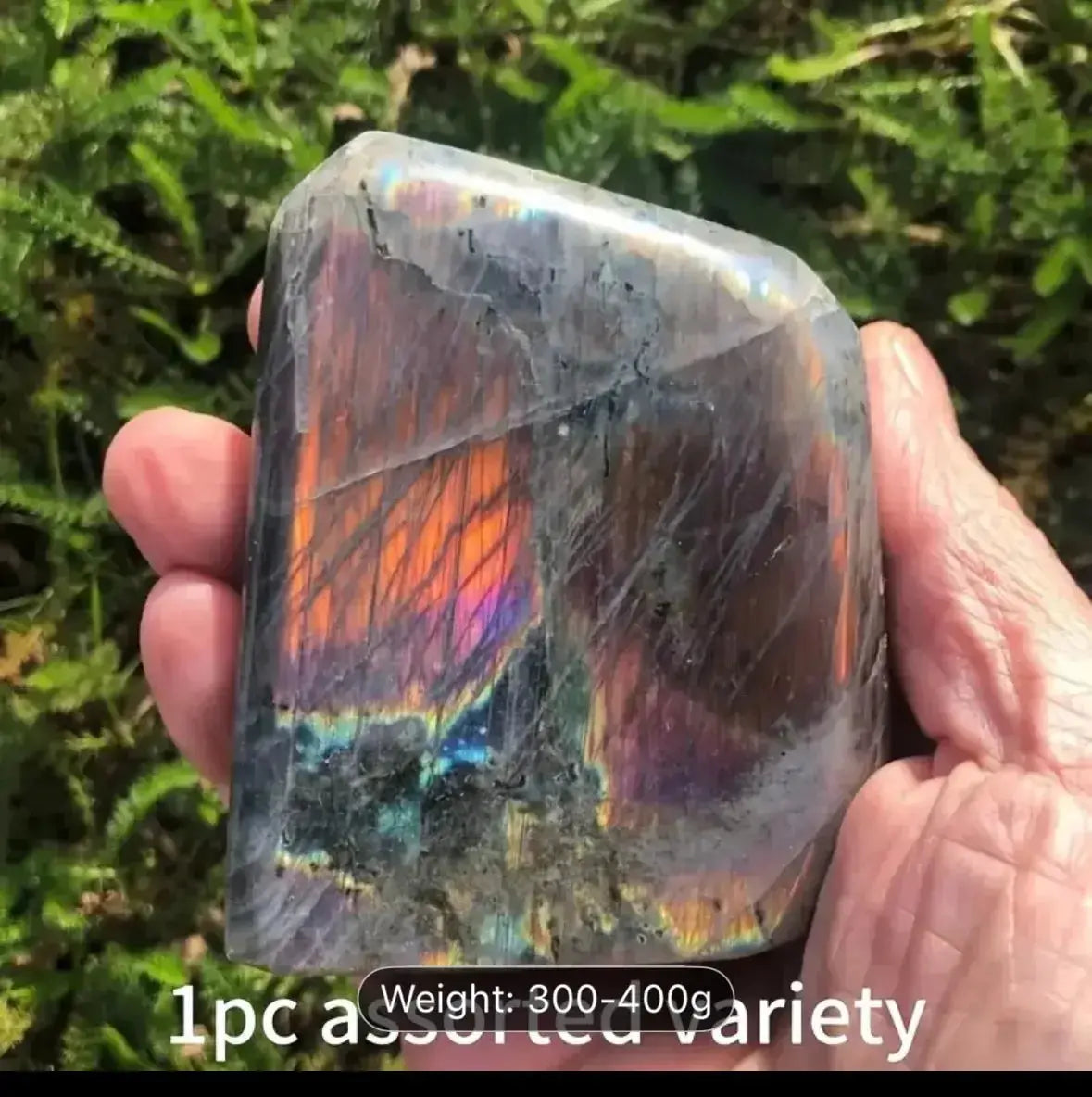 Freeform Rainbow Labradorite – Aurora Light Protector Stone | Cosmic Blueprint 7 EL™ - CosmicBlueprint7