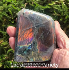 Freeform Rainbow Labradorite – Aurora Light Protector Stone | Cosmic Blueprint 7 EL™ - CosmicBlueprint7