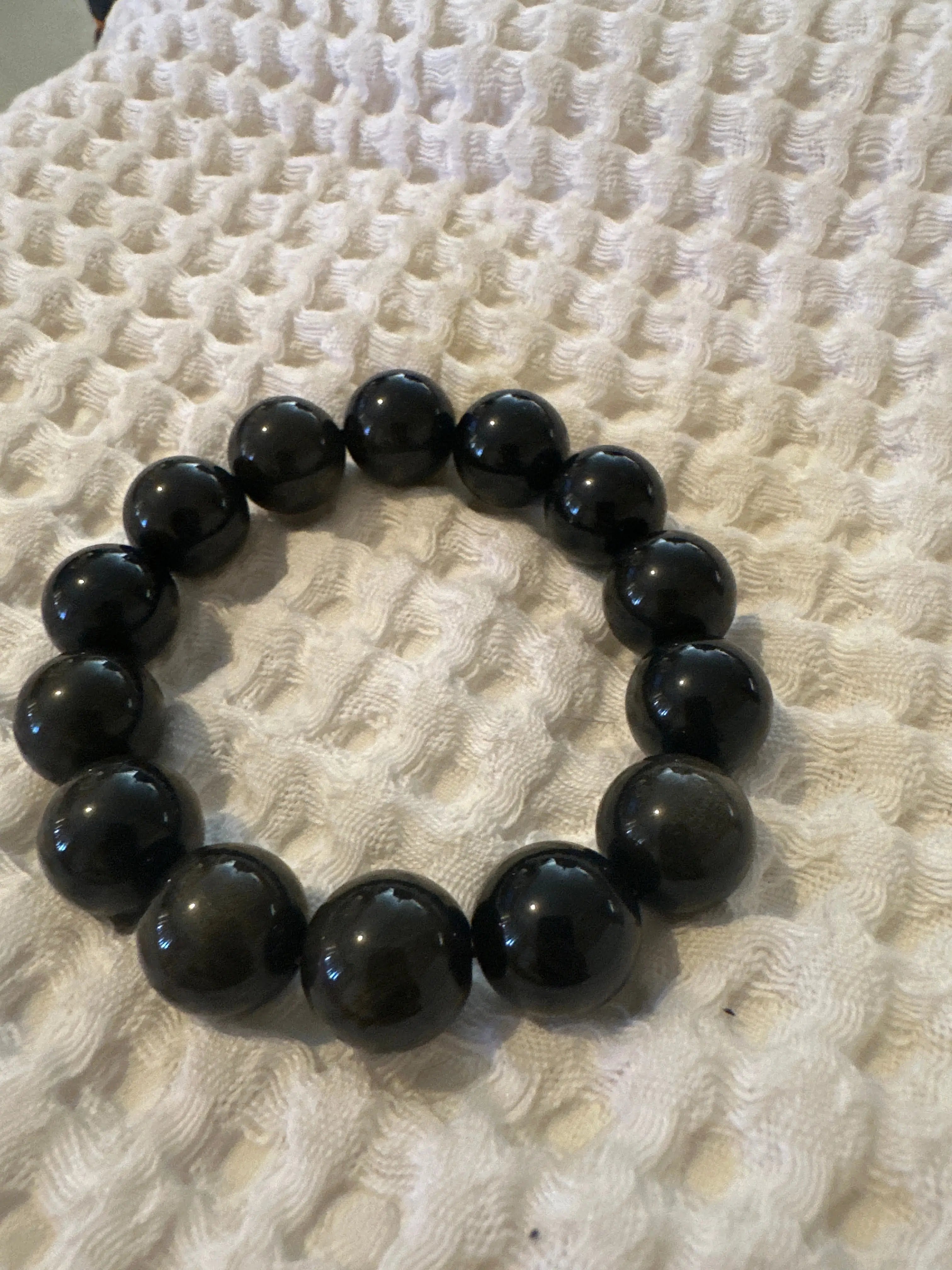 Black Onyx Bracelet - Men's Protection Bracelet with Gift Packaging CosmicBlueprint7