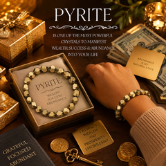Pyrite Abundance Bracelet ✨