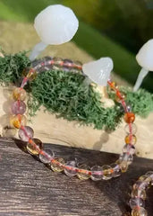 Ametrine Bracelet with Heat - CosmicBlueprint7