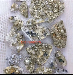 Pyrite & Quartz Crystal Cluster - Abundance & Manifestation (Random Selection) - CosmicBlueprint7