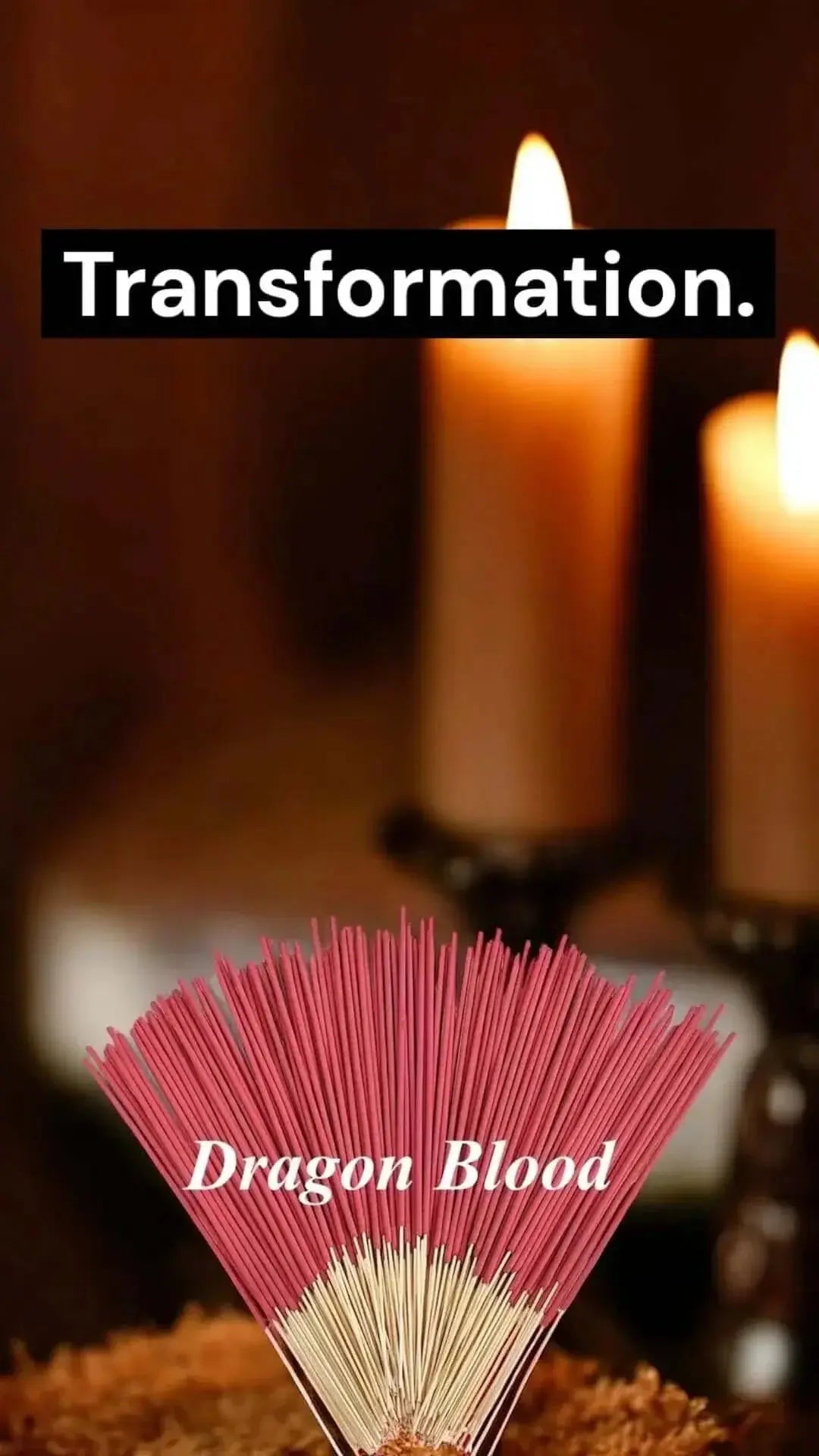 BLOOD DRAGON GIFT ( INCENSE STICK OR CONE) BLOOD MOON RITUAL 25 - CosmicBlueprint7