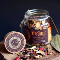 SMUDGE RESIN - Mandarin and Bay Leaf 40gms - CosmicBlueprint7
