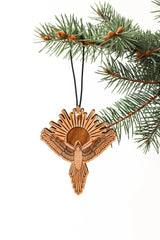 Sunburst Bird | Wood Ornament - CosmicBlueprint7