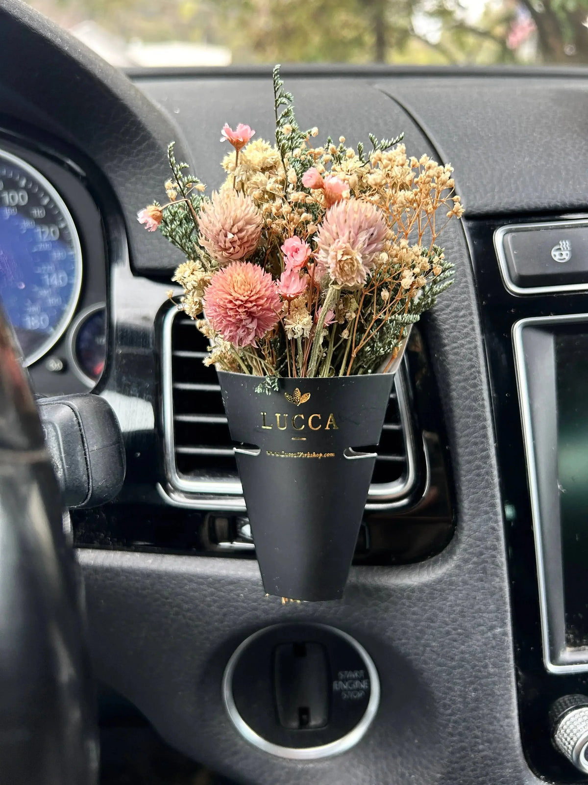Nontoxic Floral Car Air Freshener - CosmicBlueprint7