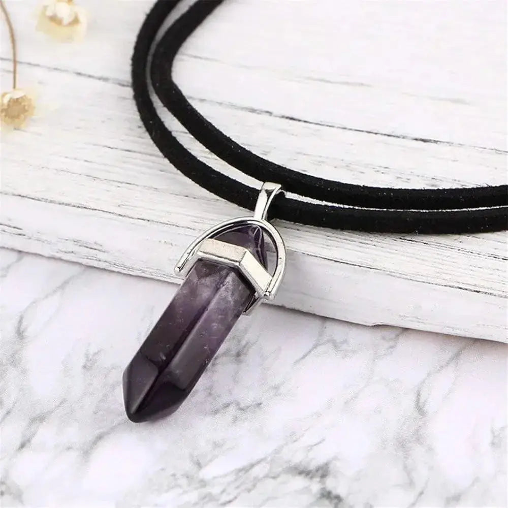 Metaphysical Black Agate Pendant only - CosmicBlueprint7
