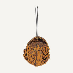Mushroom Forest | Wood Ornament - CosmicBlueprint7