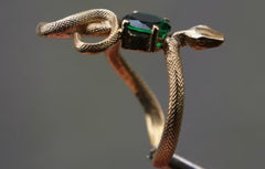 Emerald Snake Ring 🐍💚