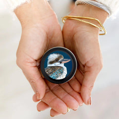 Australian artist candle tin 15+hrs - Australian Sandalwood - CosmicBlueprint7