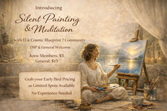 Silent Painting & Meditation – Community Ticket CosmicBlueprint7