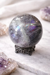 Moonstone Crystal Sphere - Divine Feminine Energy CosmicBlueprint7
