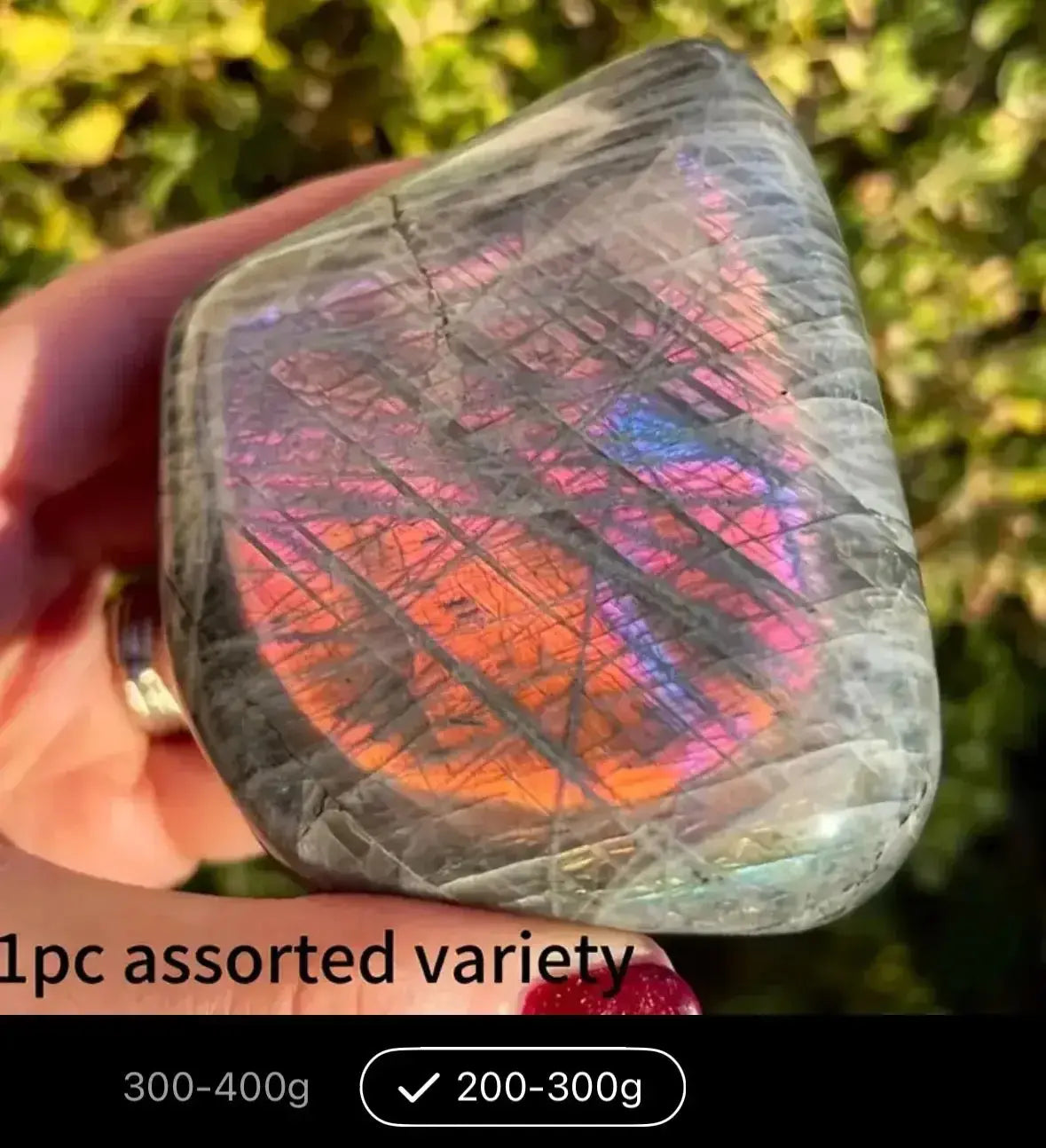 Freeform Rainbow Labradorite – Aurora Light Protector Stone | Cosmic Blueprint 7 EL™ - CosmicBlueprint7
