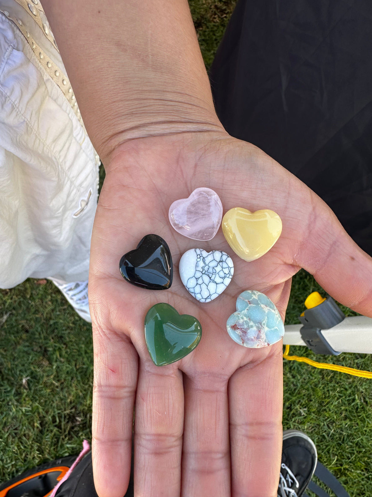 Tumbled Crystal Hearts – Loose Love Shape Collection