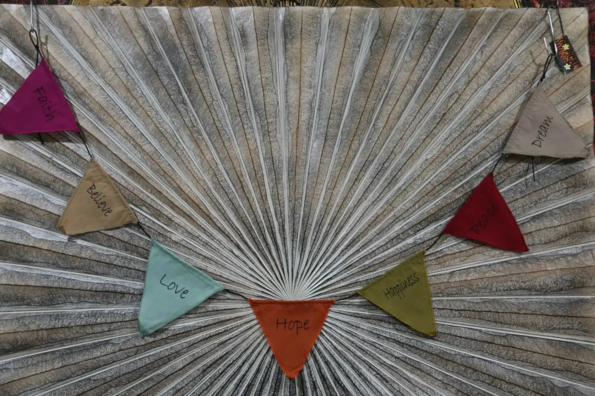 SMALL BALINESE AFFIRMATION / PRAYER FLAGS - CosmicBlueprint7