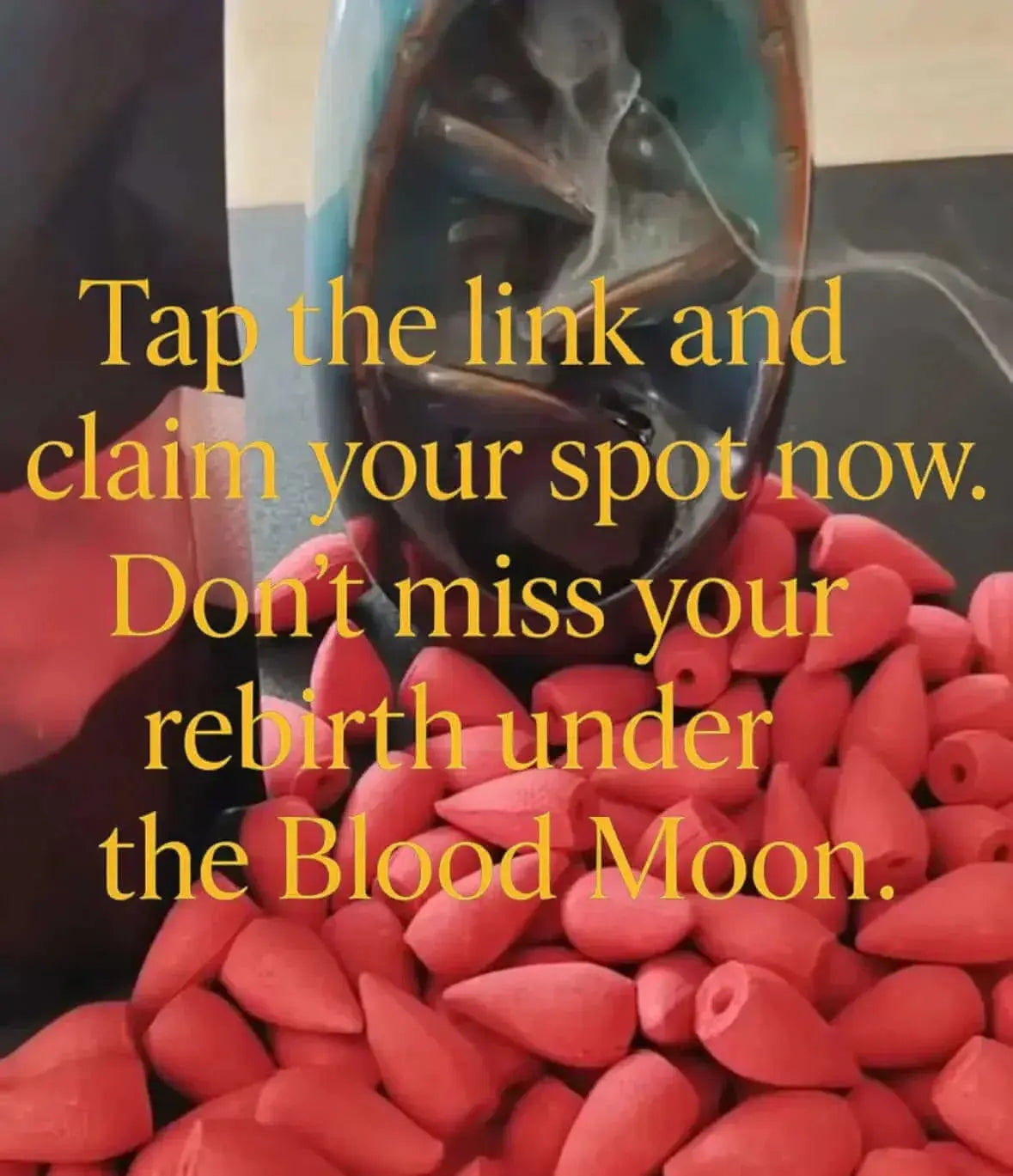 BLOOD DRAGON GIFT ( INCENSE STICK OR CONE) BLOOD MOON RITUAL 25 - CosmicBlueprint7
