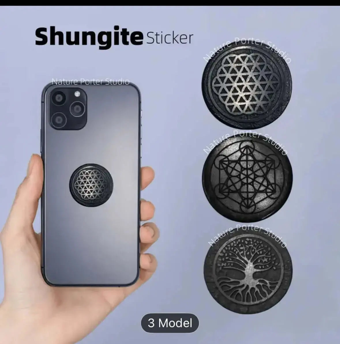 Handcraft Shungite NATURAL STONE - CosmicBlueprint7