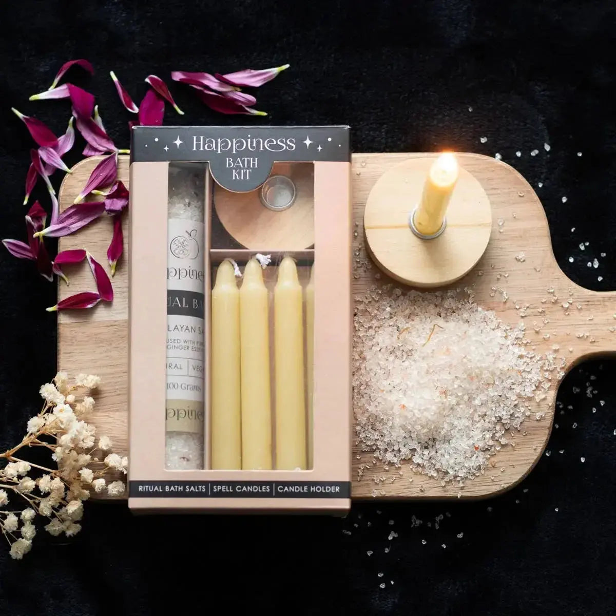 Herbal Magick Happiness Ritual Bath Kit - CosmicBlueprint7