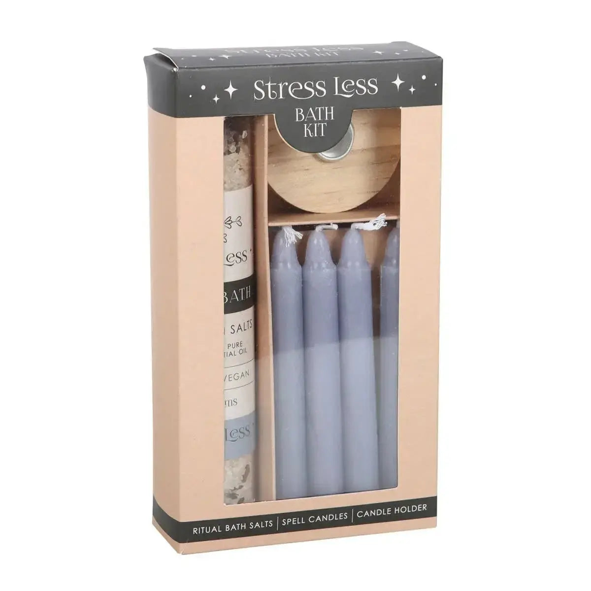 Herbal Magick Stress Less Ritual Bath Kit - CosmicBlueprint7