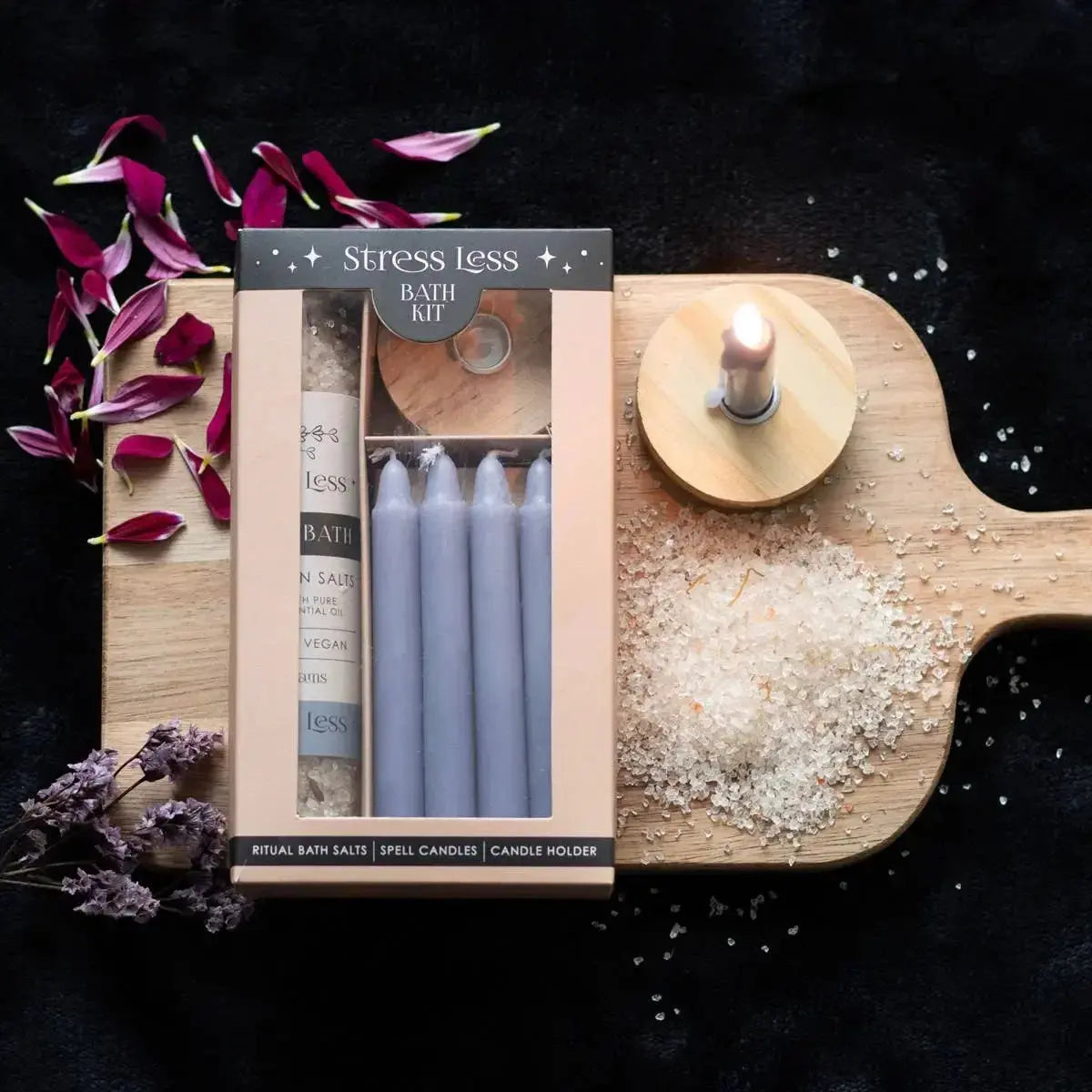 Herbal Magick Stress Less Ritual Bath Kit - CosmicBlueprint7